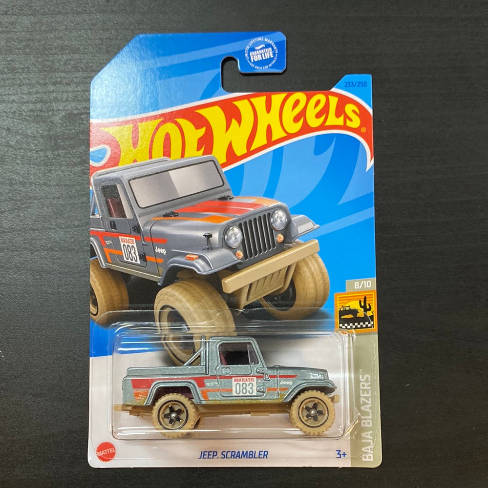 Hot Wheels BAJA BLASTERS 8/10 JEEP SCRAMBLER