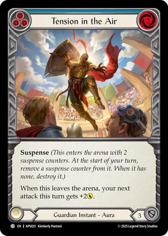 Tension in the Air (Blue) [APS025] (Armory Deck: Pleiades)