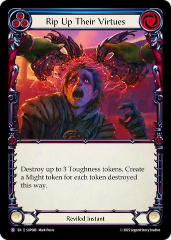 Rip Up Their Virtues [SUP088] (Super Slam)  Rainbow Foil