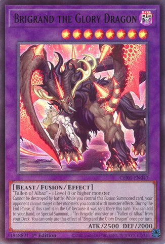 Brigrand the Glory Dragon [CH01-EN047] Ultra Rare