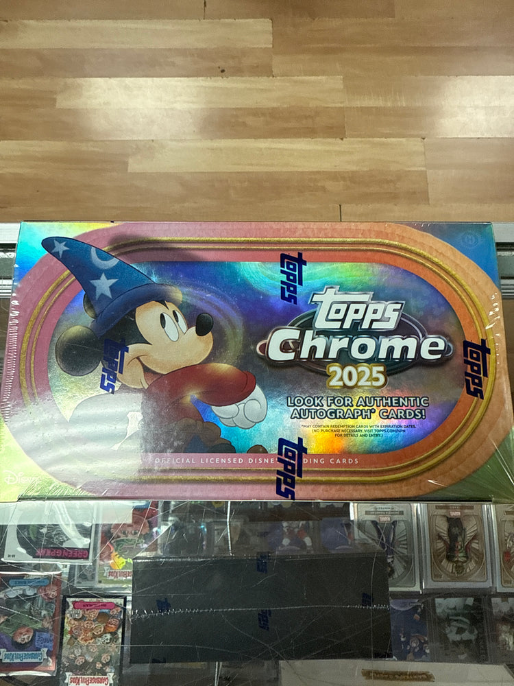 Disney Topps Chrome Hobby Box