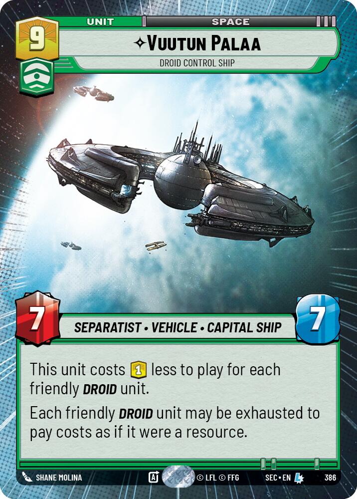 Vuutun Palaa - Droid Control Ship (Hyperspace) (386) (386) [Secrets of Power]