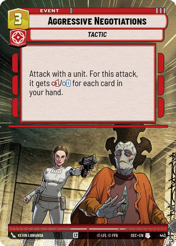 Aggressive Negotiations (443) (Hyperspace) (443) [Secrets of Power]