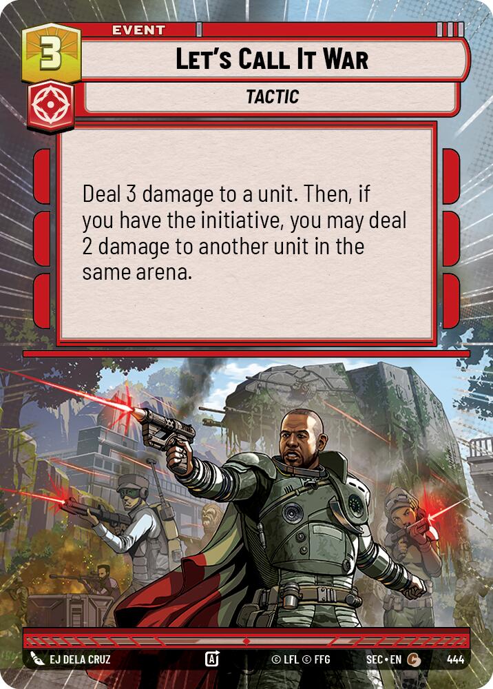 Let's Call It War (444) (Hyperspace) (444) [Secrets of Power]