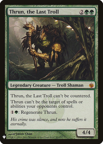 Thrun, the Last Troll [Mystery Booster]