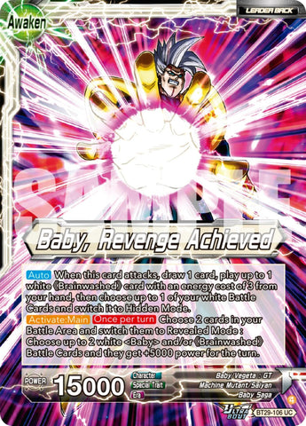Baby // Baby, Revenge Achieved (BT29-106) [Fearsome Rivals]