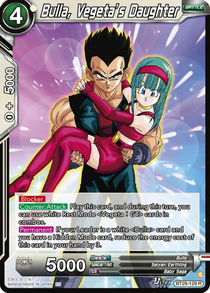 Bulla, Vegeta's Daughter (BT29-129) [Fearsome Rivals]