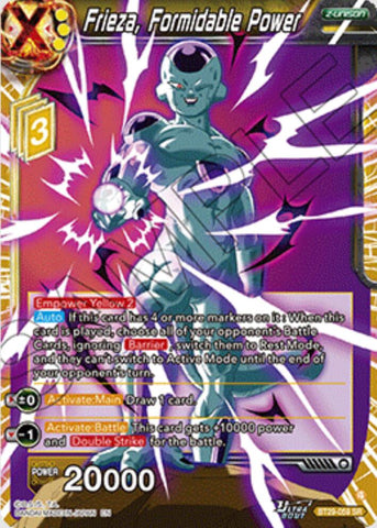 Frieza, Formidable Power (BT29-059) [Fearsome Rivals]