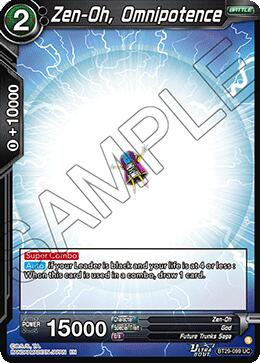 Zen-Oh, Omnipotence (BT29-099) [Fearsome Rivals]