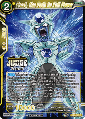 Frost, the Path to Full Power (Judge Pack Vol.18) (Store) (BT7-087) [Judge Promotion Cards]