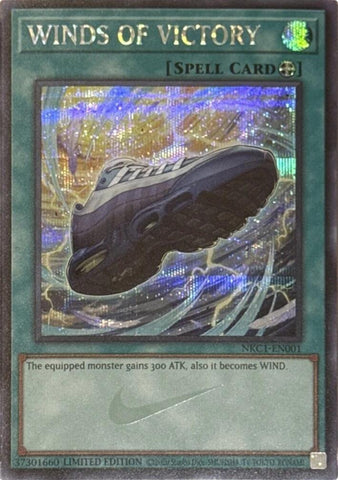 Winds of Victory [NKC1-EN001] Prismatic Secret Rare