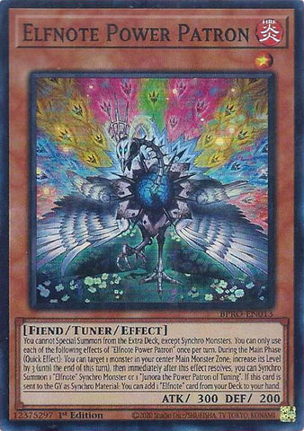 Elfnote Power Patron [BPRO-EN013] Super Rare