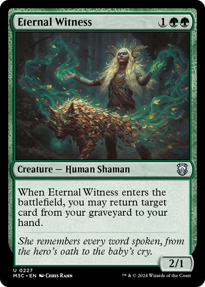 Eternal Witness [Modern Horizons 3 Commander]