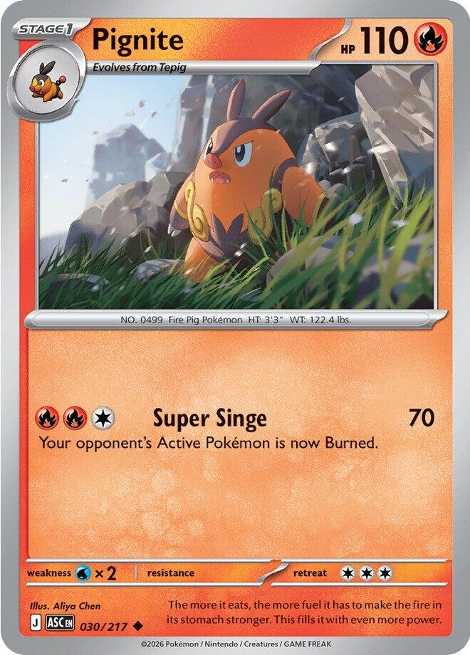 Pignite (030/217) [Mega Evolution: Ascended Heroes]