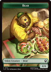 Ally (0006) // Bear Double-Sided Tokens [Avatar: The Last Airbender Tokens]