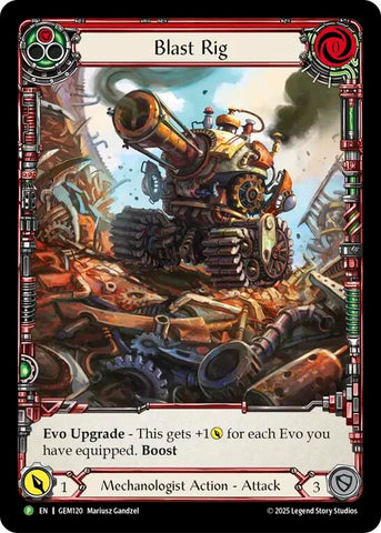 Blast Rig (Red) [GEM120] (GEM Pack 4)