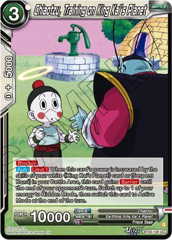 Chiaotzu, Training on King Kai's Planet (BT30-120) [Three Glorious Fighters]