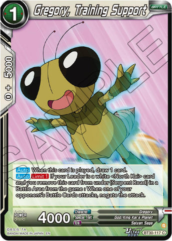 Gregory, Training Support (BT30-117) [Three Glorious Fighters]