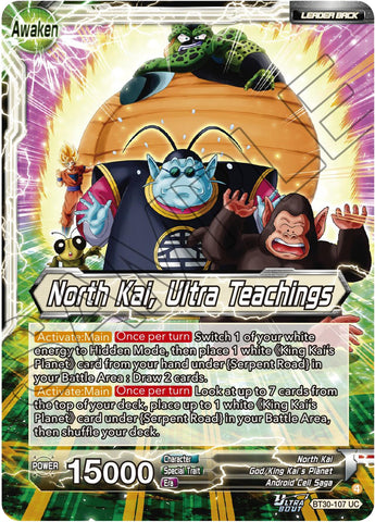North Kai // North Kai, Ultra Teachings (BT30-107) [Three Glorious Fighters]