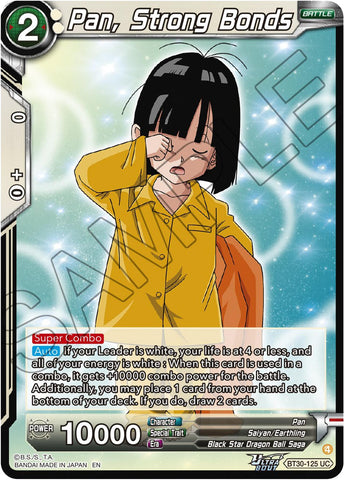 Pan, Strong Bonds (BT30-125) [Three Glorious Fighters]