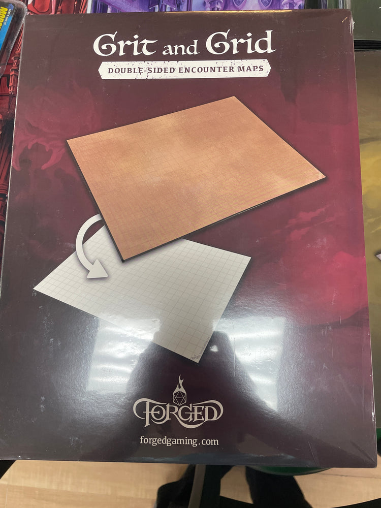 Grit and Grid Double-Sided Encounter Maps