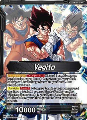 Vegito // SSB Vegito, Ultimate Power (BT31-085) [Impact Beyond Dimensions]