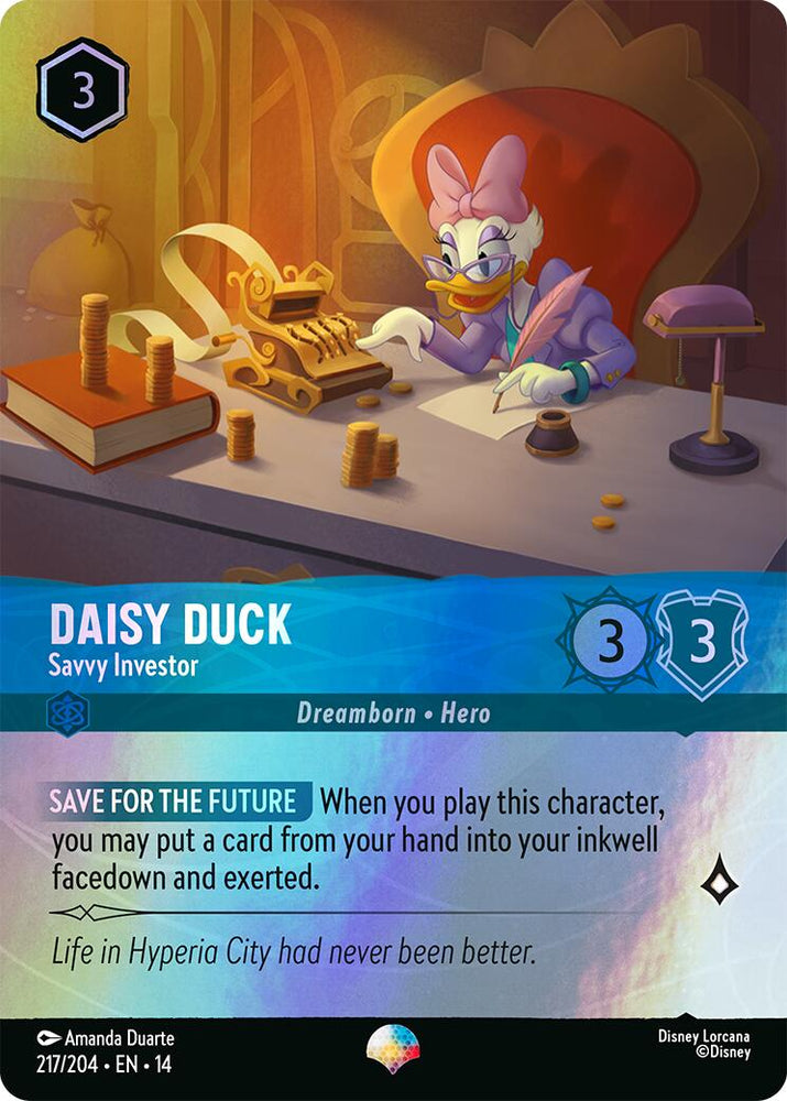 Daisy Duck - Savvy Investor (Epic) (217/204) [Hyperia City]