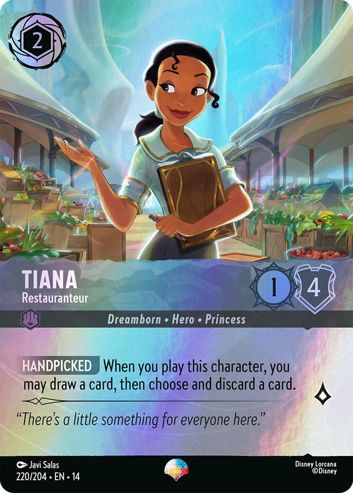 Tiana - Restauranteur (Epic) (220/204) [Hyperia City]