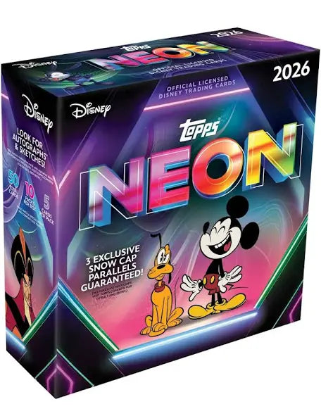 Topps Marvel Neon 2026 Mega Box