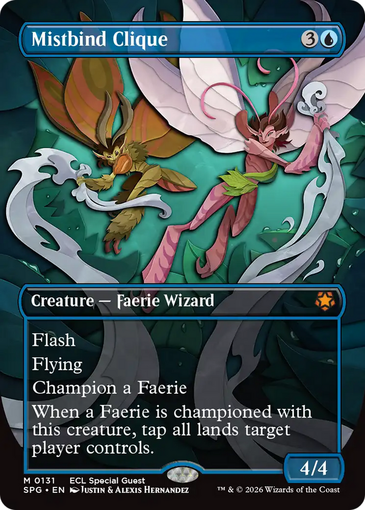 Mistbind Clique (Borderless) [Lorwyn Eclipsed Special Guests]