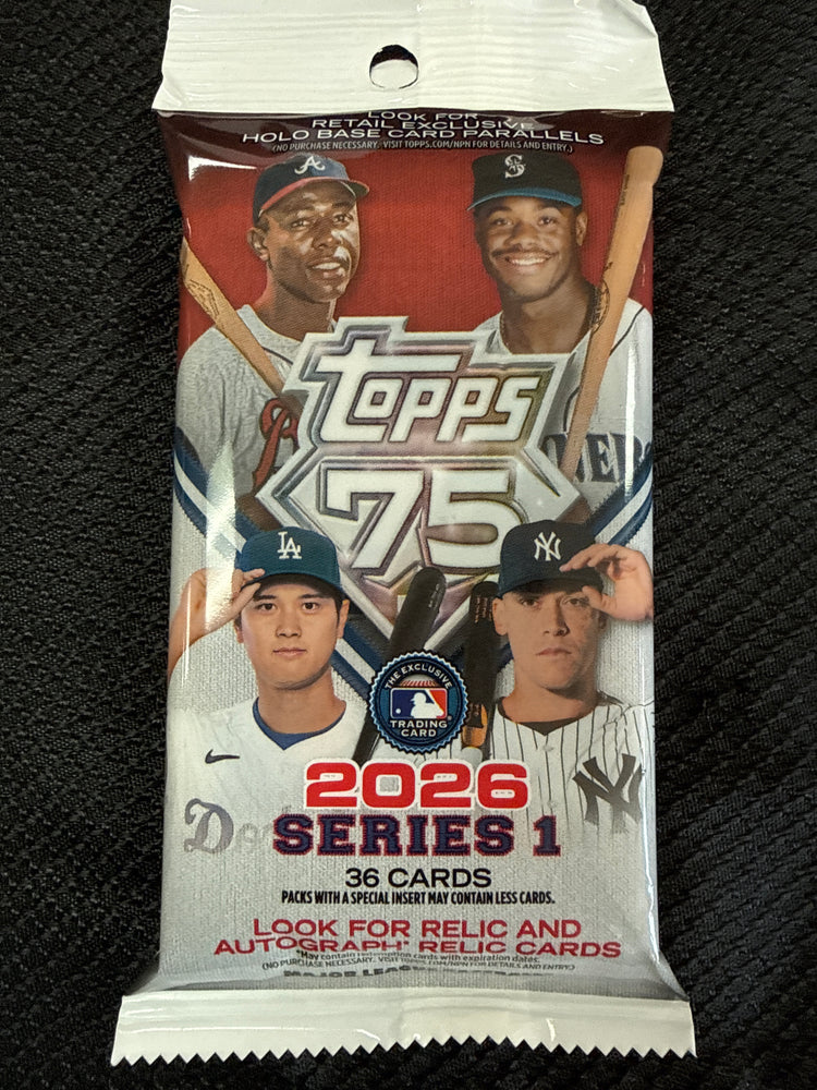 Topps 2026 Series 1 MLB Jumbo Pack