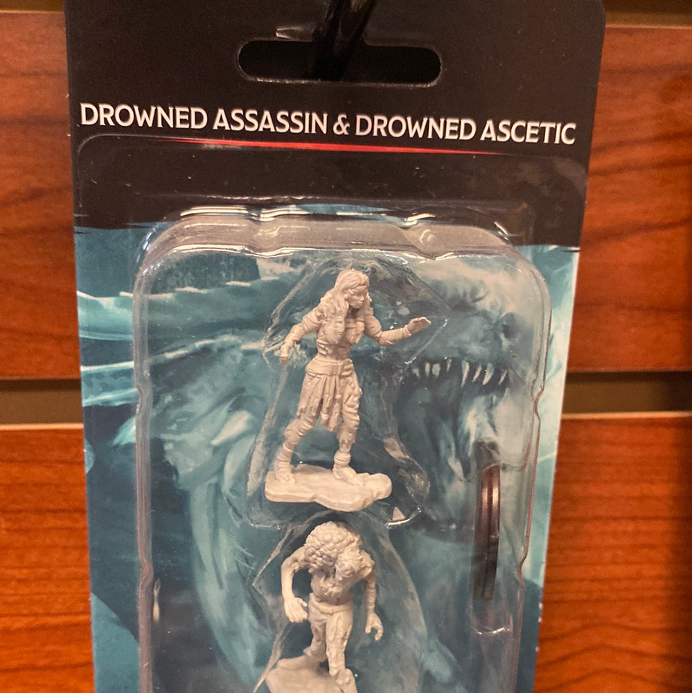 Nolzur’s Marvelous Miniatures Drowned Assasin and Drowned Ascetic Wave 14