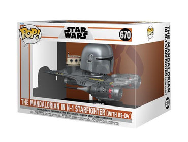 Funko Pop! The Mandalorian in N-1 Starfighter