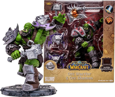 World of Warcraft McFarlane Figure: Orc Warrior/Shaman Common