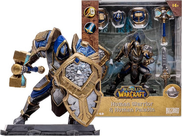 World of Warcraft McFarlane Figure: Human Paladin/Warrior Common