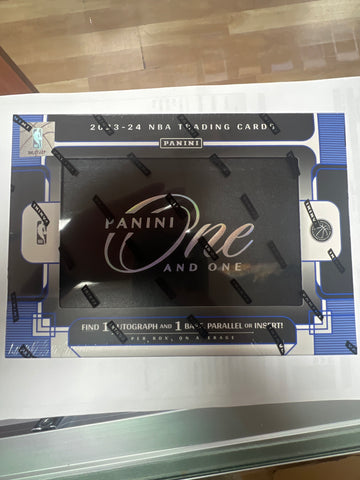 2023-2024 Panini One And One Basketball Hobby Box