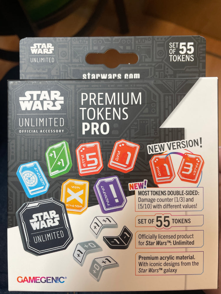 Star Wars Unlimited Premium Tokens Pro