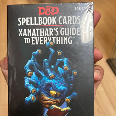 Spellbook cards Xanathars guide to everything
