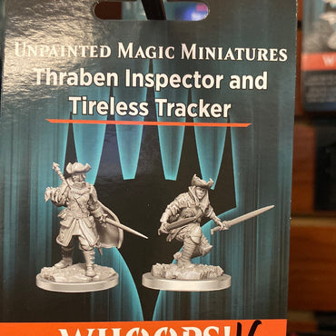 Magic the gathering Miniatures Thraben Inspector and tireless tracker Wave 4/16