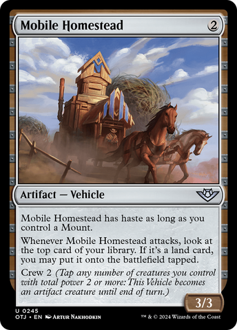 Mobile Homestead [Outlaws of Thunder Junction]