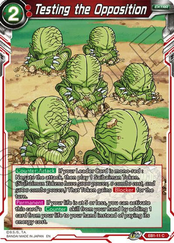 Testing the Opposition (EB1-11) [Battle Evolution Booster]