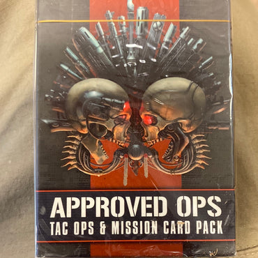 Warhammer 40K Kill Team Approved Ops Tac Ops and Mission Card Pack