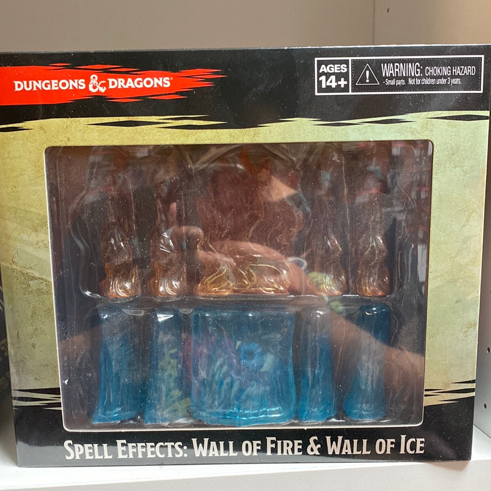 Spell effects: Wall of fire and Wall of Ice