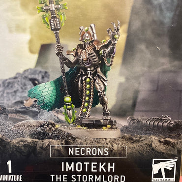 Warhammer 40K Necrons Imotekh The Stormlord