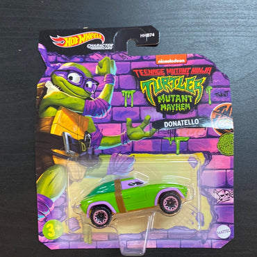 Hot Wheels Character Cars TEENAGE MUTANT NINJA TURTLES Donatello