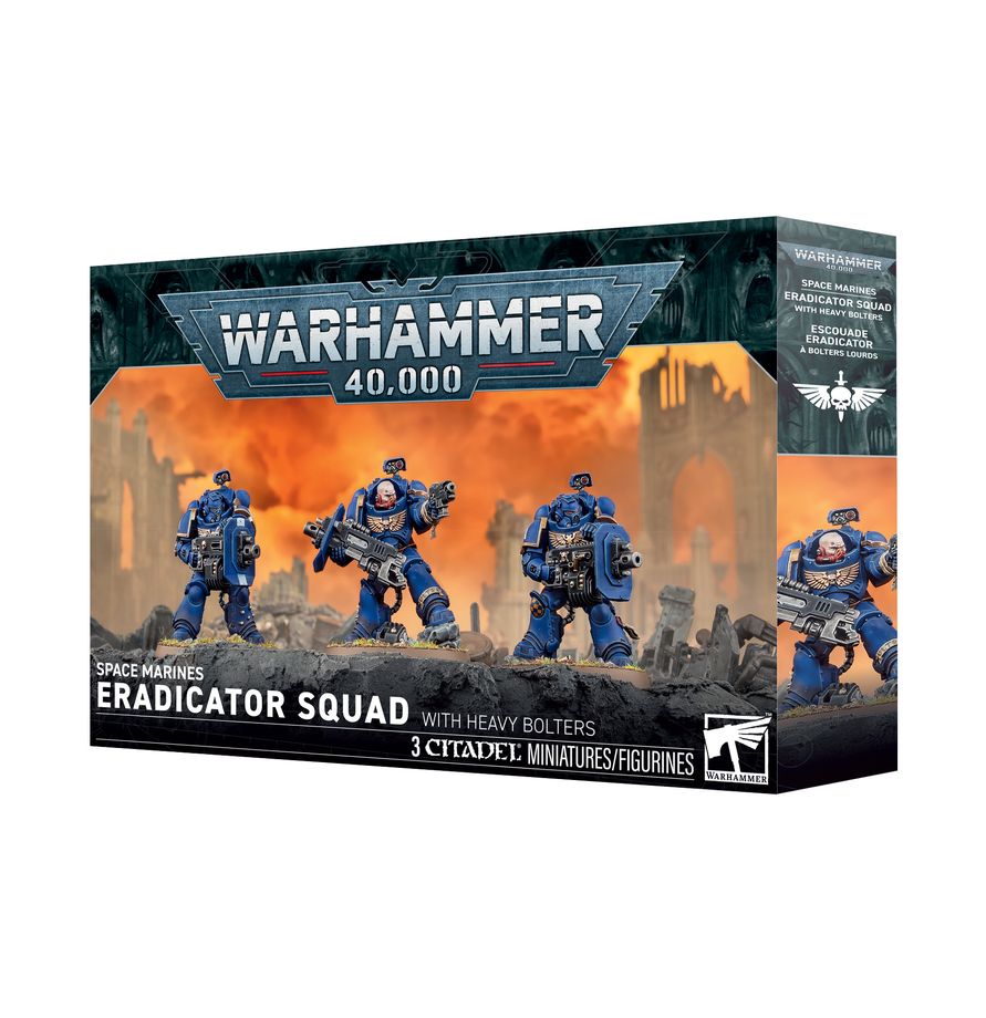 Space Marine - Eradicator Squad With Heavy Bolters