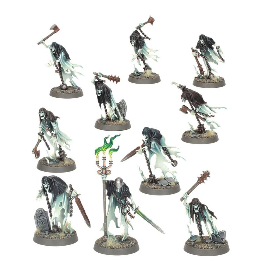 Nighthaunt Easy to Build Chainrasp Hordes