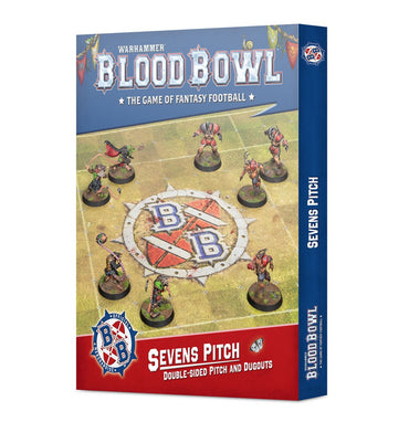 Sevens Pitch: Double-sided Pitch and Dugouts for Blood Bowl