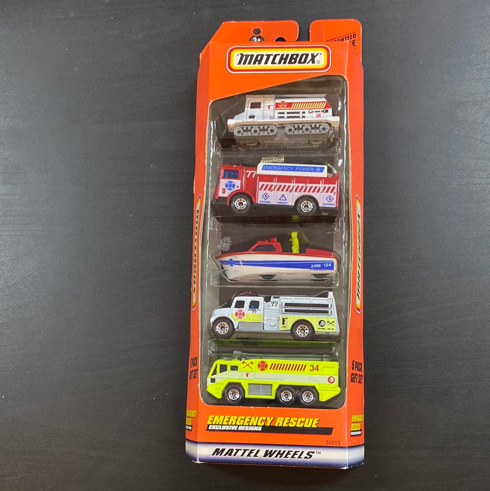 Matchbox Emergency Rescue Exclusive Designs