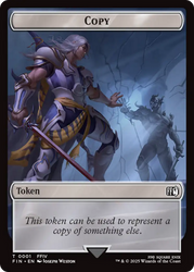 Moogle (0011) // Copy (0001) Double-Sided Token [FINAL FANTASY Tokens]